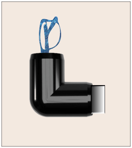 Product detail view of the VariTree eyeglass holder